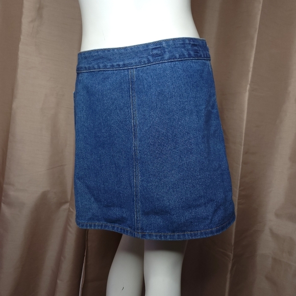 Brandy Melville Women's Jean Skirt - Size: 28 - Color: Blue - NWOT - Picture 7 of 9